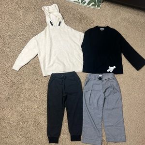Zara Set 2 Tops & 2 Pants